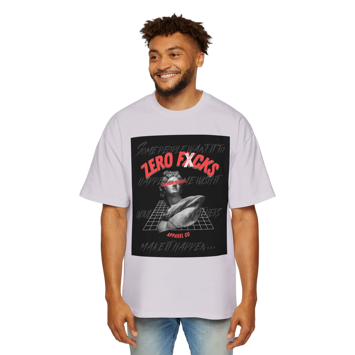 Ultimate Comfort Oversized Graphic Pump Cover Tee
