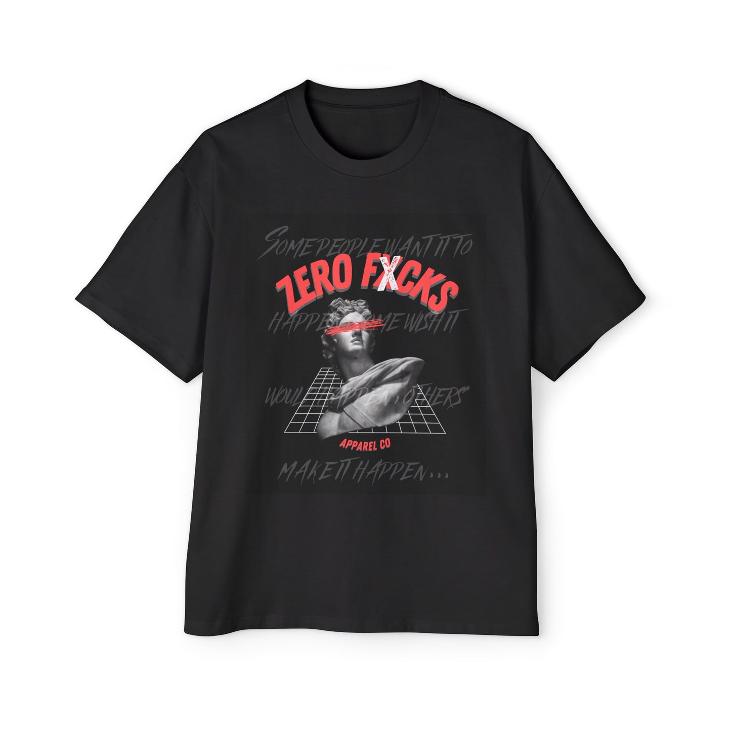 Ultimate Comfort Oversized Graphic Pump Cover Tee