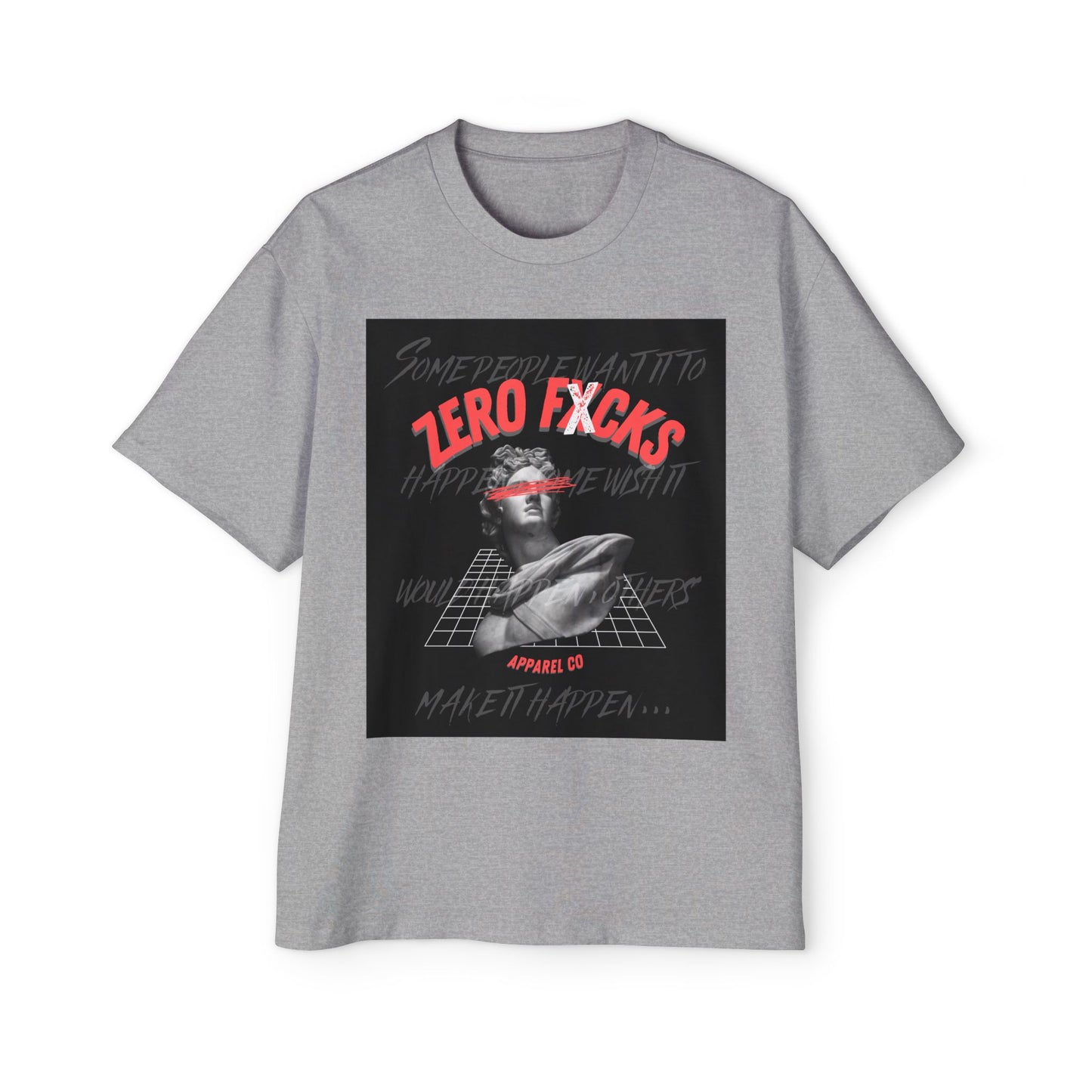 Ultimate Comfort Oversized Graphic Pump Cover Tee