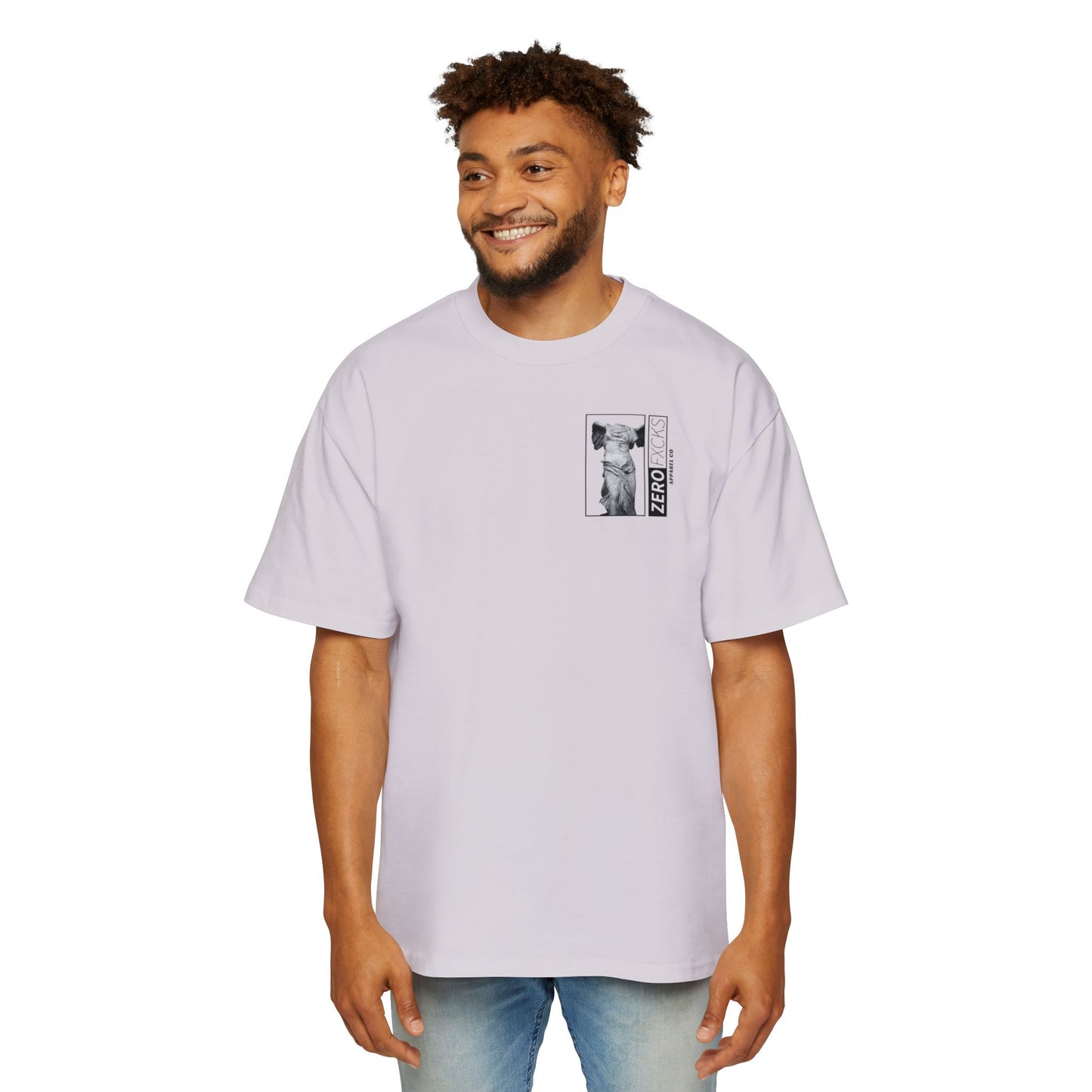 Ultimate Comfort Oversized Graphic Pump Cover Tee