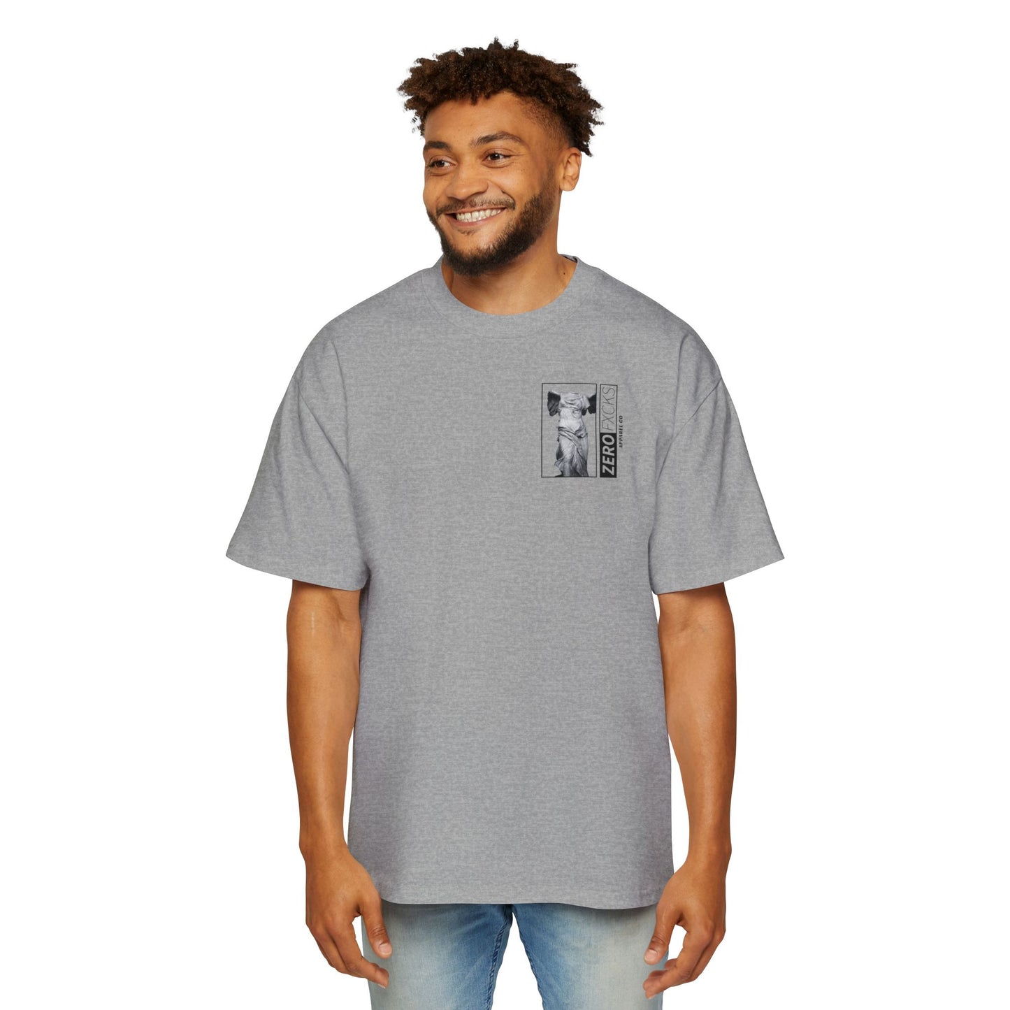 Ultimate Comfort Oversized Graphic Pump Cover Tee