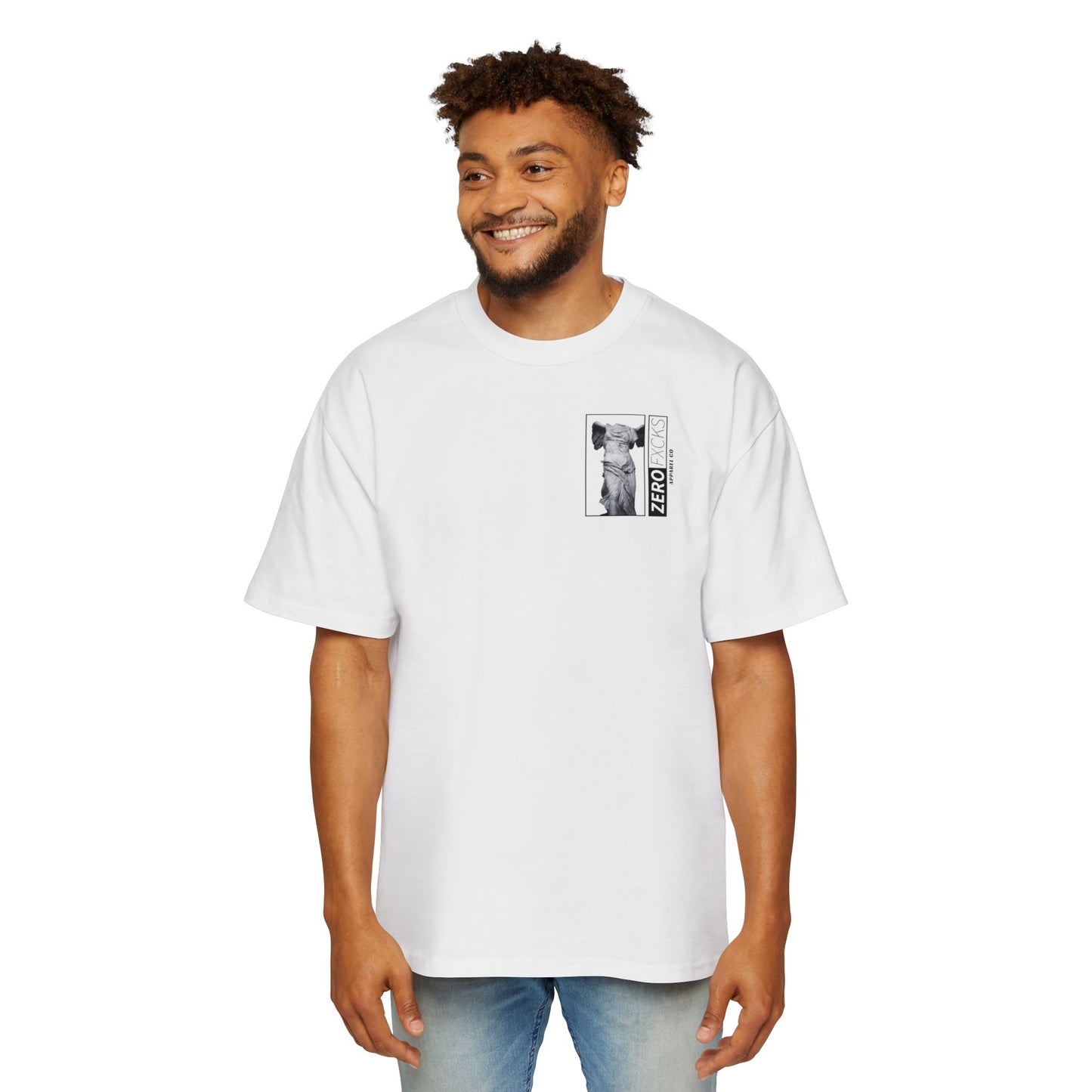 Ultimate Comfort Oversized Graphic Pump Cover Tee